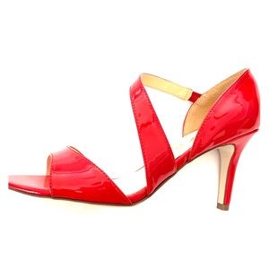 Red sandals